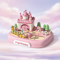 Thumbnail for Magnetic Princess Castle – Creative & Magical – Magnetic Dollhouse Play Set
