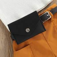 Thumbnail for MiniFashionista – Elegant & Trends – Girls' Set with Top, Shorts, and Waist Bag