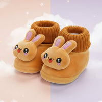 Thumbnail for CuddleSteps – Warm and non-slip – Animal Baby Slippers