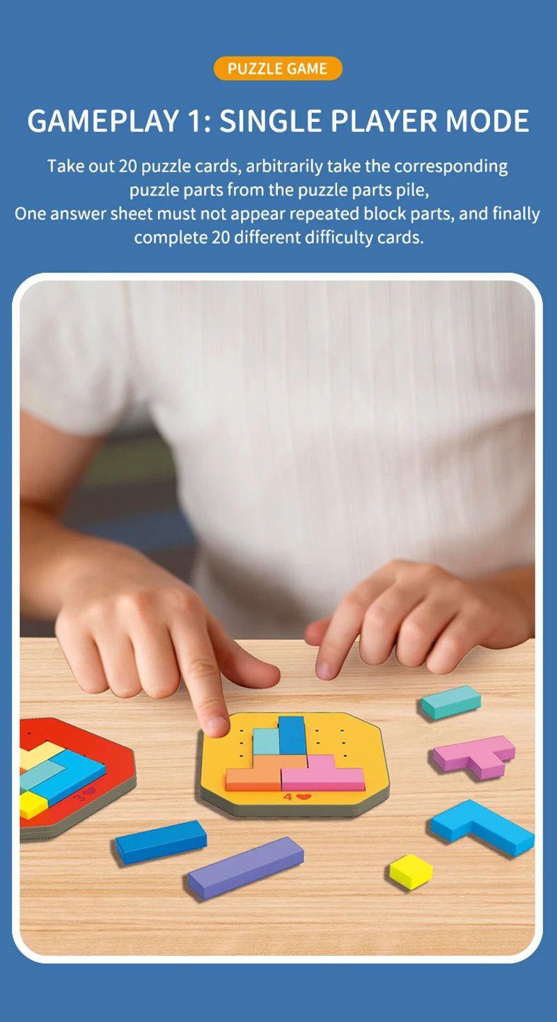 Logic Blocks™ – Color & Creativity - Geometric Puzzle