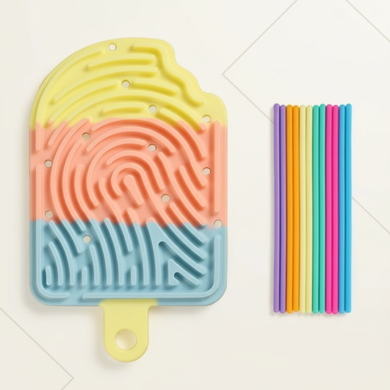 FidgetFrost – Playful & Soft – Silicone Busy Board