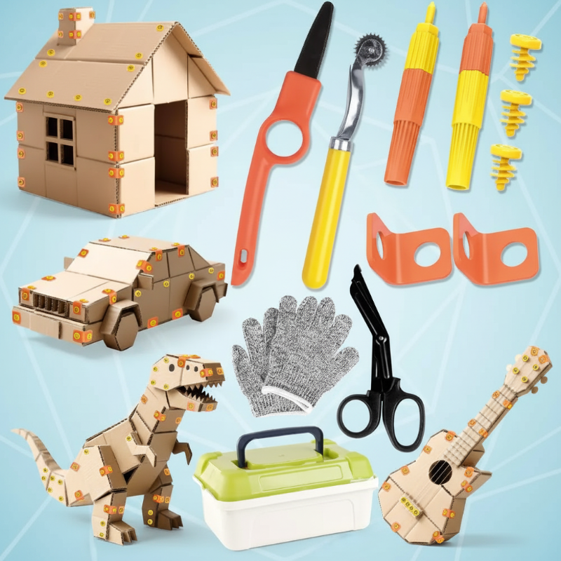 ToolMaster – The Ultimate Tool Set for Cardboard Builders – Kids' Tool Set