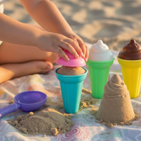 Thumbnail for BeachFun – Sand Fun & Creativity – Beach Ice Cream Scoop Play Set