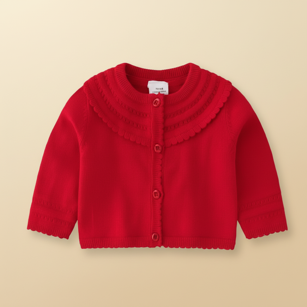 CozyCub – Comfortable & Stylish – Knitted Children's Cardigan Sweater