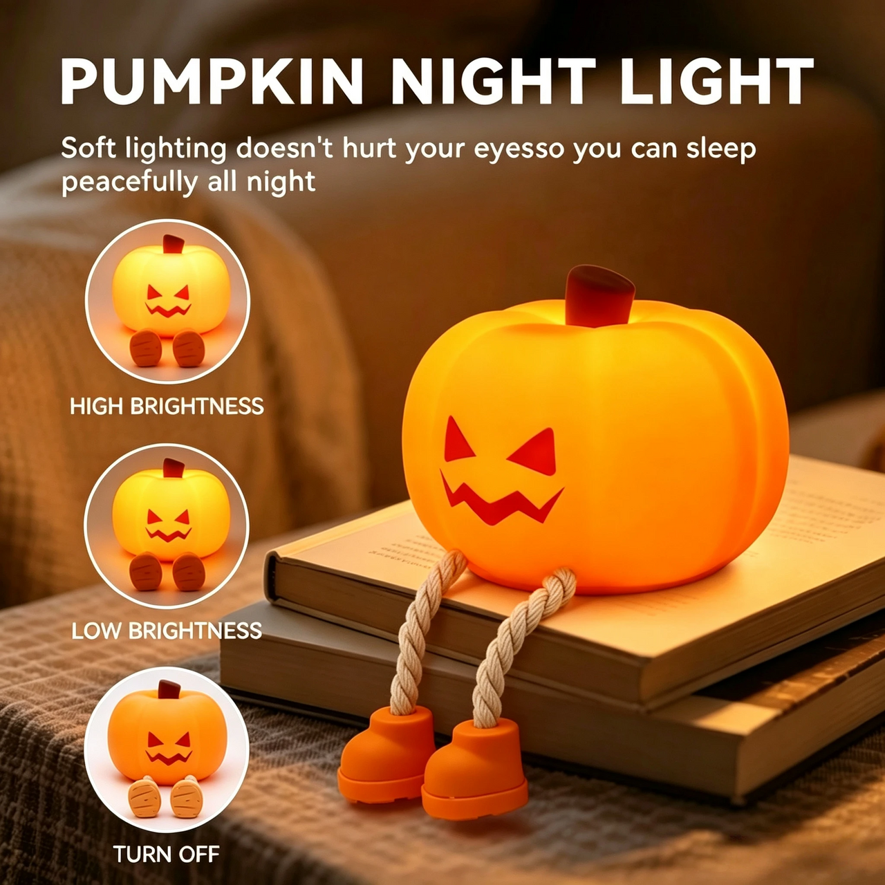 SpookyLamp – Cute & Charming – Halloween Night Light