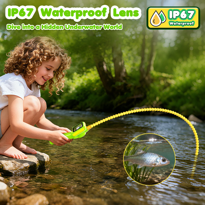 JuniorExplorer – Educational & Exploratory – Borescope Camera for Kids