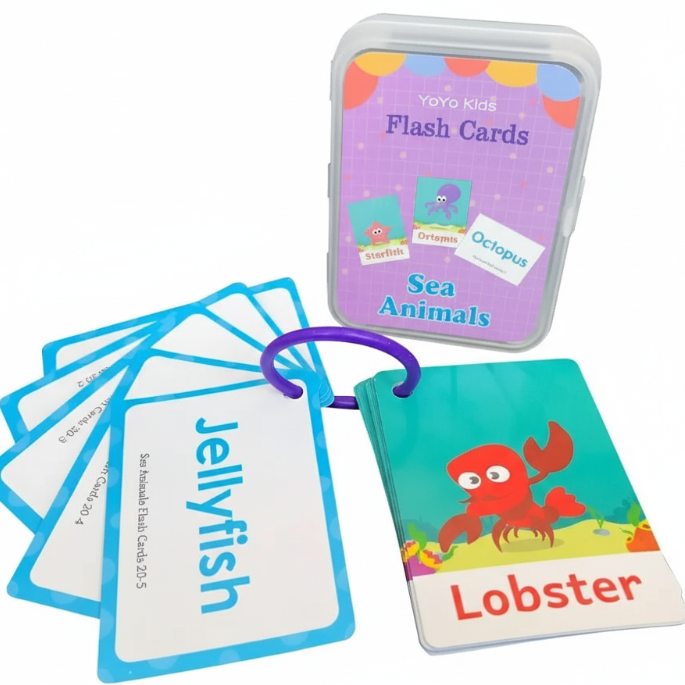SmartyCards – Cheerful & Language-rich – Educational Word Cards (English)