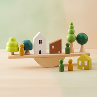 Thumbnail for Wooden Forest Blocks – Creativity & Development – Wooden Stacking Blocks Set