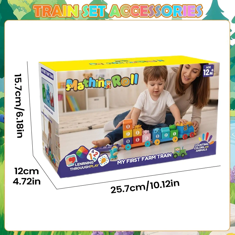 SmartTrain – Educational & Fun – Children's Play Train Set