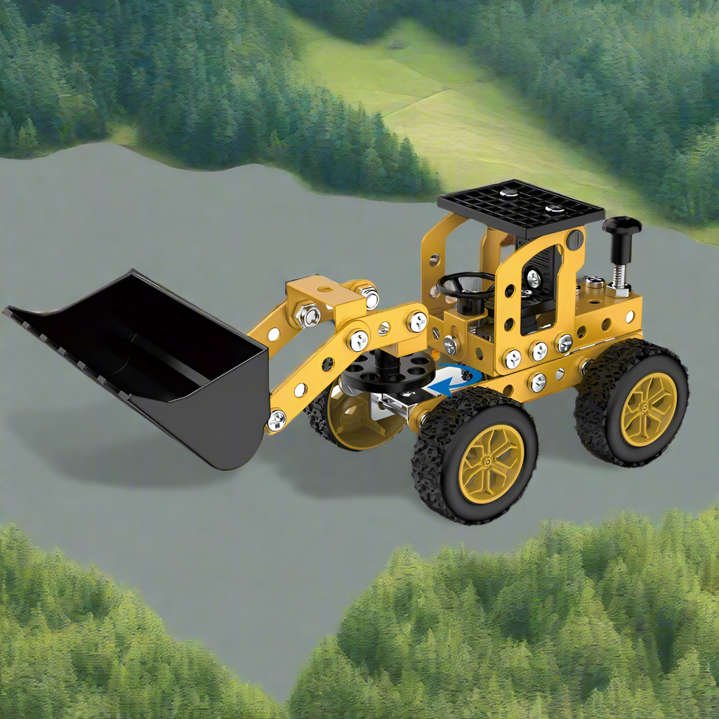 MetalBuild – Cool & Educational – Construction Vehicle Set