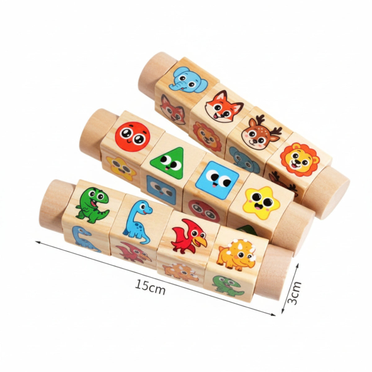 FunMatch – Educational & Creative – Spinning Cartoon Cubes