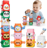 Thumbnail for StackAnimals – Fun & Educational – Animal Stacking Play Set