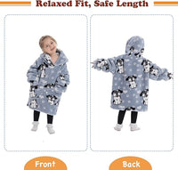 Thumbnail for HappySnug – Cute and comfortable – Children's blanket with hood