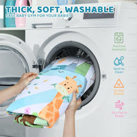 Thumbnail for SensoryHaven – 8-in-1 Growth & Play – Baby Play Mat