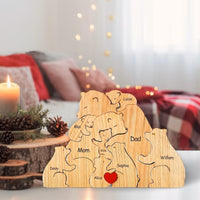 Thumbnail for Family Puzzle™ – Personalized Mother's Day Gift with a Family of Bears