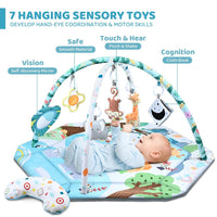 Thumbnail for SensoryHaven – 8-in-1 Growth & Play – Baby Play Mat