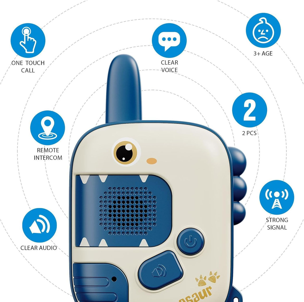 Dino Talk - Adventure & Fun - Dino Walkie-Talkies