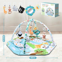 Thumbnail for SensoryHaven – 8-in-1 Growth & Play – Baby Play Mat