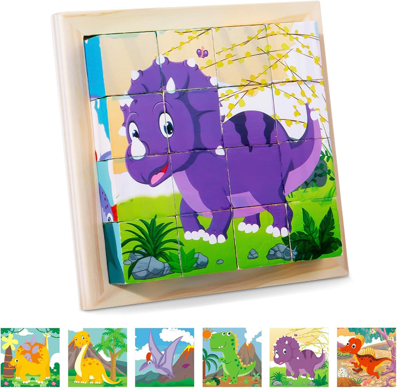 CubePuzzle – Fun & Educational - 3D Wooden Blocks Puzzle