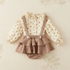 SweetPea – Baby Girl Outfit with Ruffles and a Floral Print