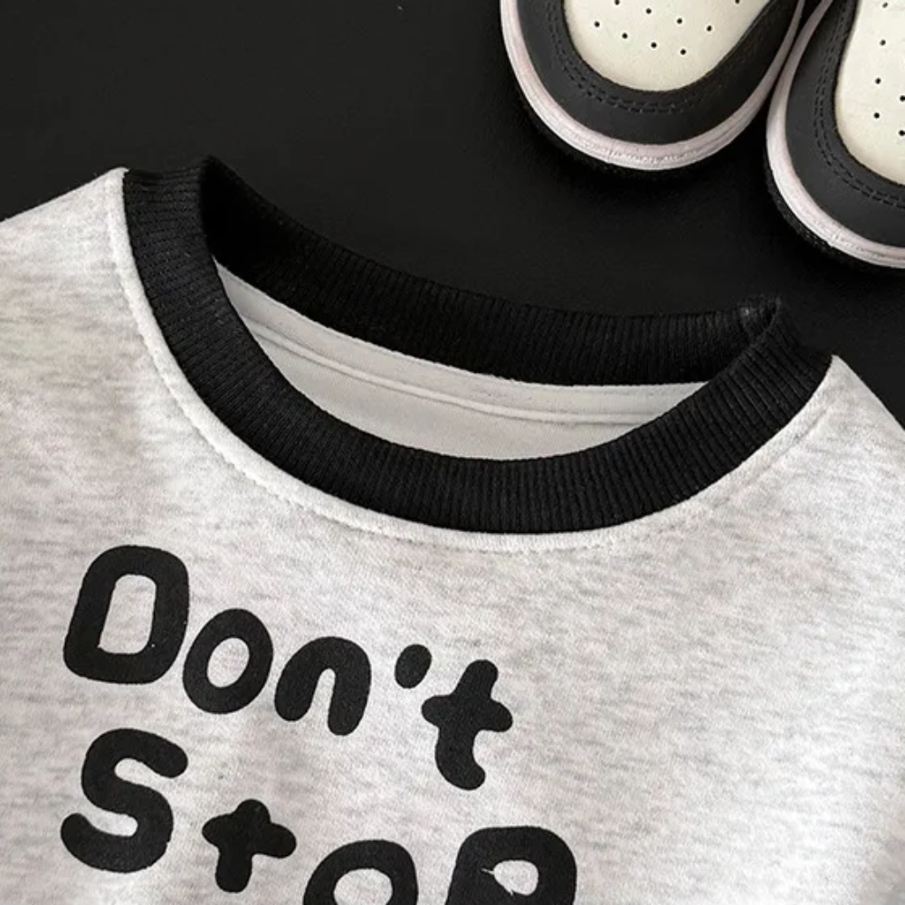MiniBuddy – Soft & Practical – Children's Long-Sleeve Sweater Set