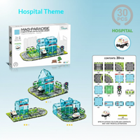 Thumbnail for Magnetic Road Blocks – Creative & Educational – Magnetic Roads Building Set