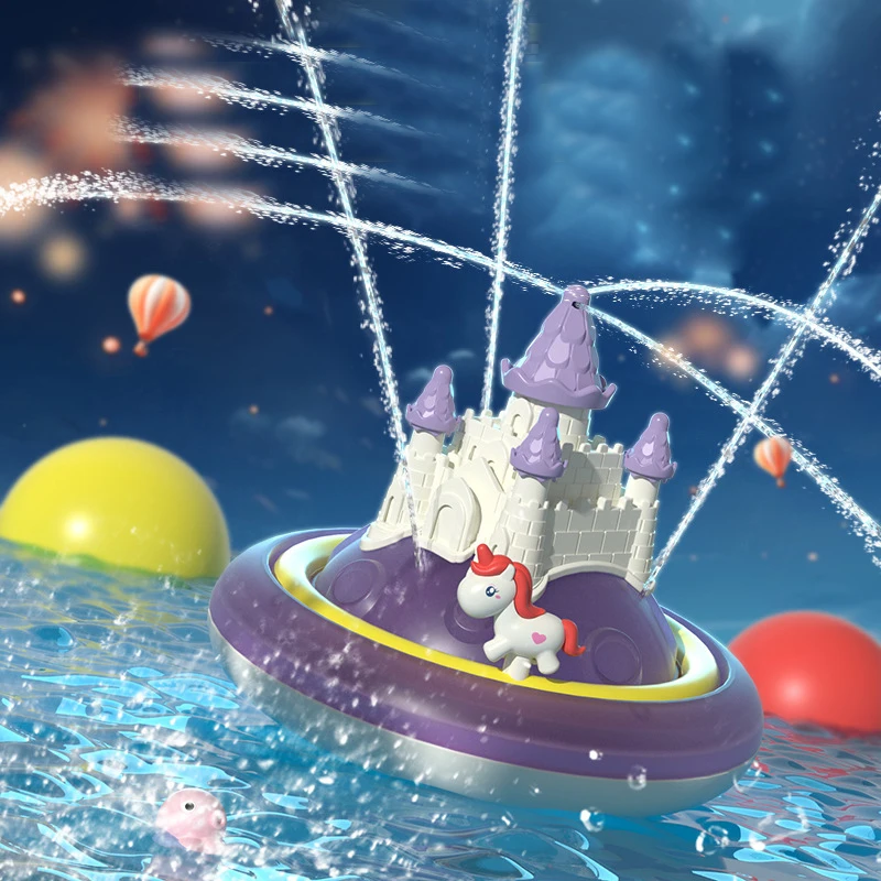 SpalshCastle – Magical & Interactive – Floating Unicorn Castle Play Set