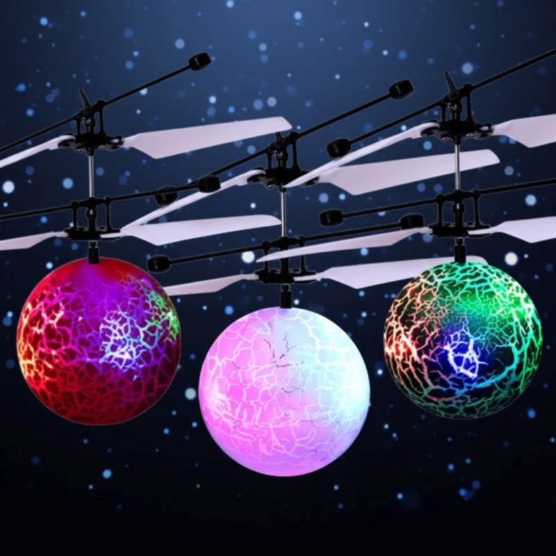 HoverFun – LED Light & Educational – Quadcopter Flying Drone