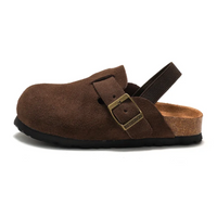 Thumbnail for LittleWalk – Comfortable & Trendy – Suede Clog Sandals