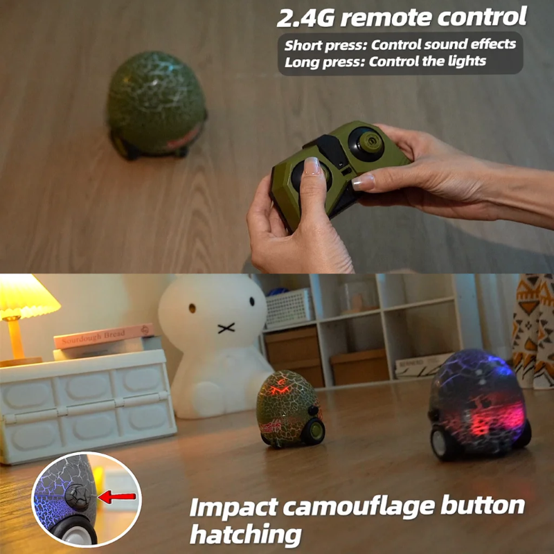 RoarPlay – Exciting & Interactive – RC Dinosaur Egg