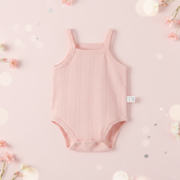 Thumbnail for Summer Bodysuit – Lightweight & Comfortable – Knitted Baby Romper