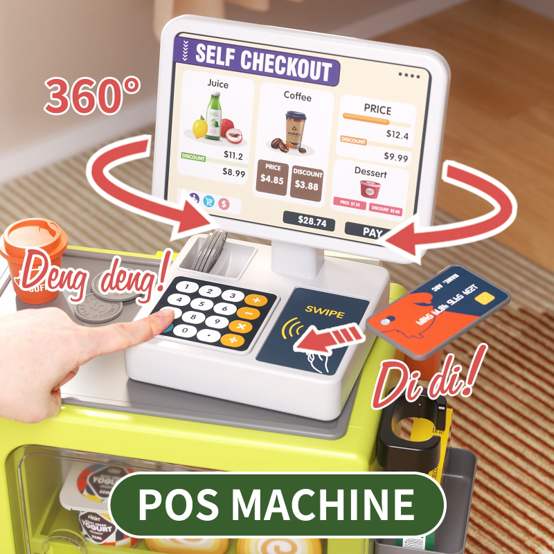 PlaySmart – Creative & Educational – Supermarket Play Set