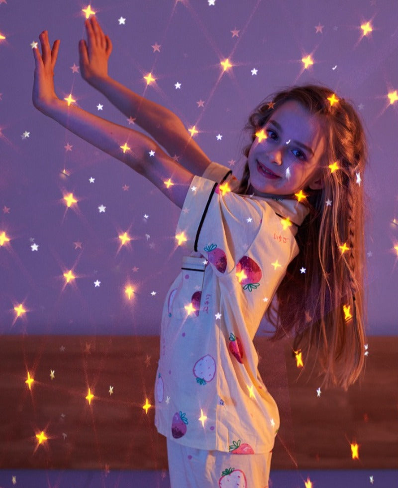OceanGlow – Soothing & Magical – Starry Sky Projection Night Light
