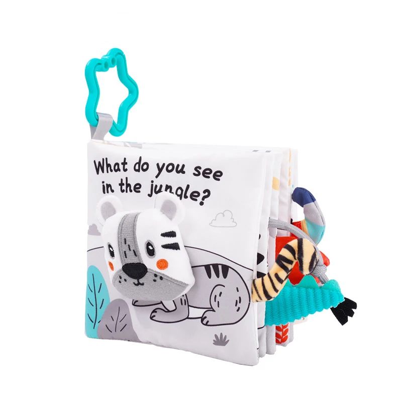 Soft Sensory Book – Feeling & Discovery - Baby Booklet