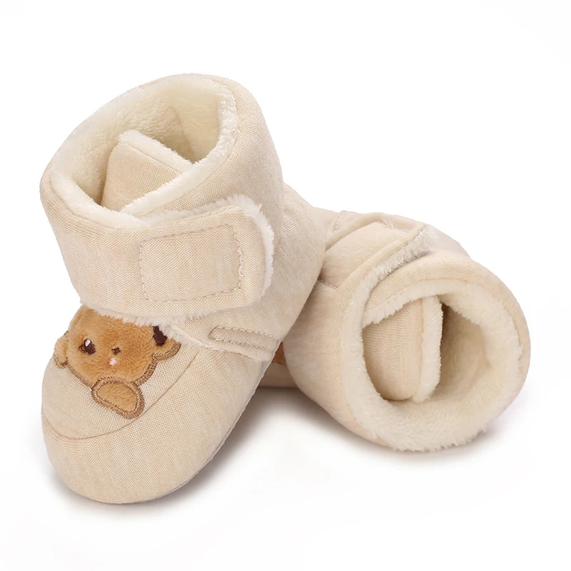 TinyBoots – Cozy & Comfortable – Plush Baby Shoes for Winter