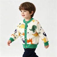 Thumbnail for CozyCardi – Soft & Warm – Knitted Cardigan with Cute Prints