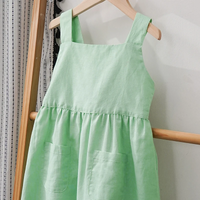 Thumbnail for BloomGrace – Cute & Comfortable – Children's Dress with Bow & Adjustable Shoulder Straps