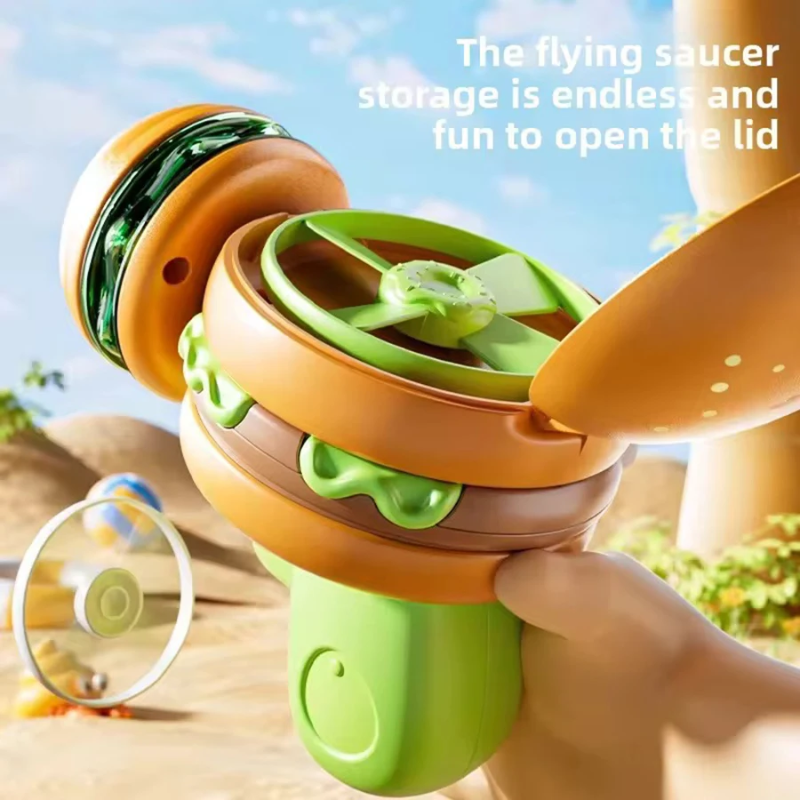 Flying Disk Toy – Creative & Active – Gyro Gun
