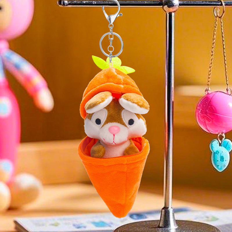 Personalized Bunny – The Ultimate Easter Gift - Plush Carrot Bunny with Name