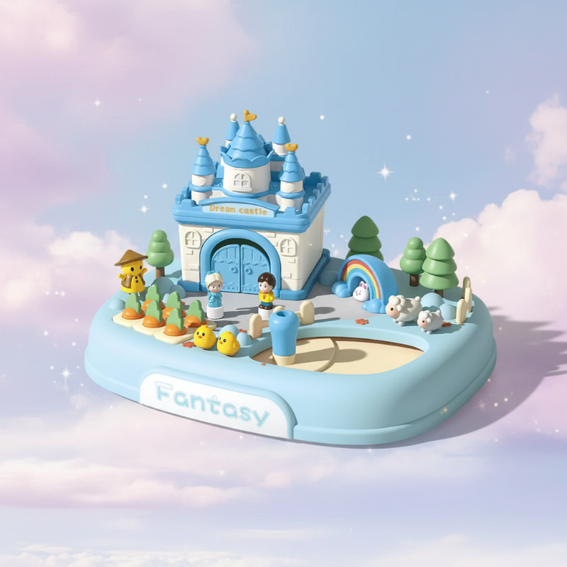 Magnetic Princess Castle – Creative & Magical – Magnetic Dollhouse Play Set