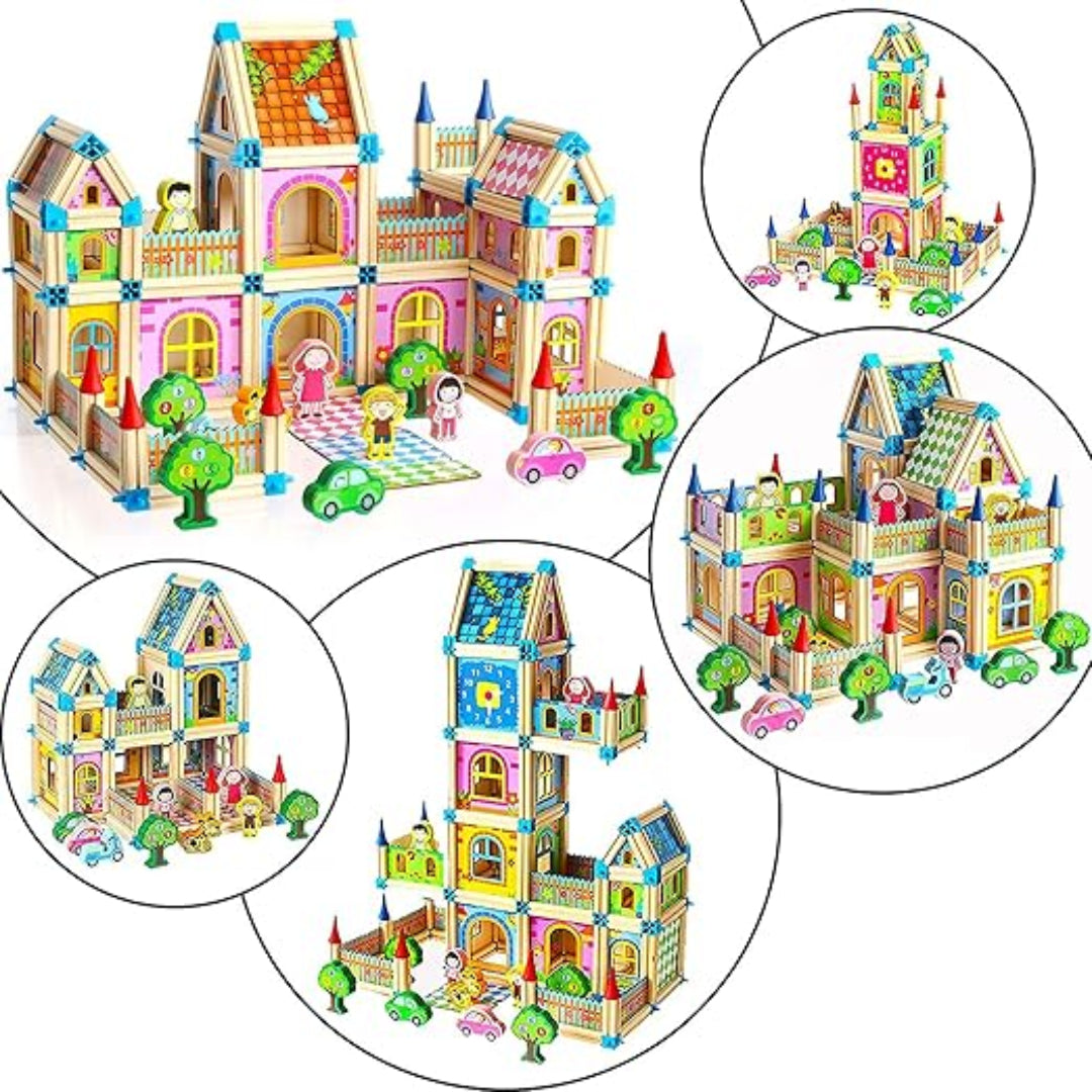 Woods – Sustainable & Creative – Wooden Construction Set for Children