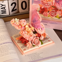 Thumbnail for BloomBook – Romantic & Creative – 3D Flower Book with Roses and Butterflies