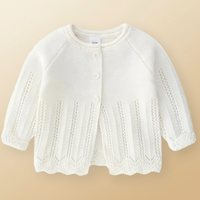 Thumbnail for CozyCub – Comfortable & Stylish – Knitted Children's Cardigan Sweater