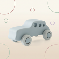 Thumbnail for Montessori Silicone Toy Car – Safe & Teething-Friendly – Silicone Teething Toy Vehicle