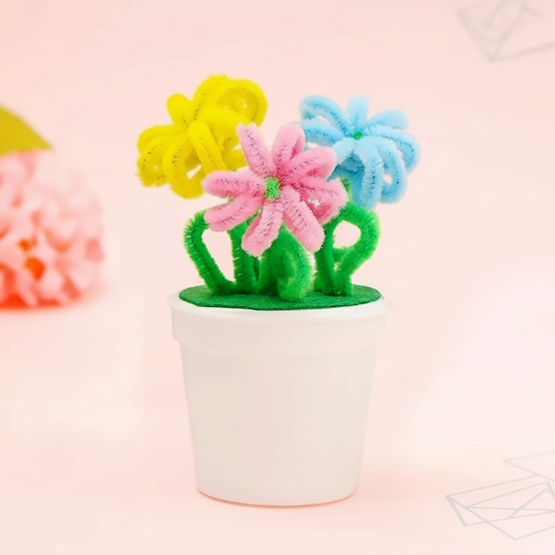 CraftBloom – Colorful & Creative – DIY Flower Pot Craft Kit