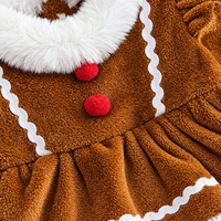 Thumbnail for LittleGinger – Cozy & Festive – Baby Christmas Jumpsuit with Hairband