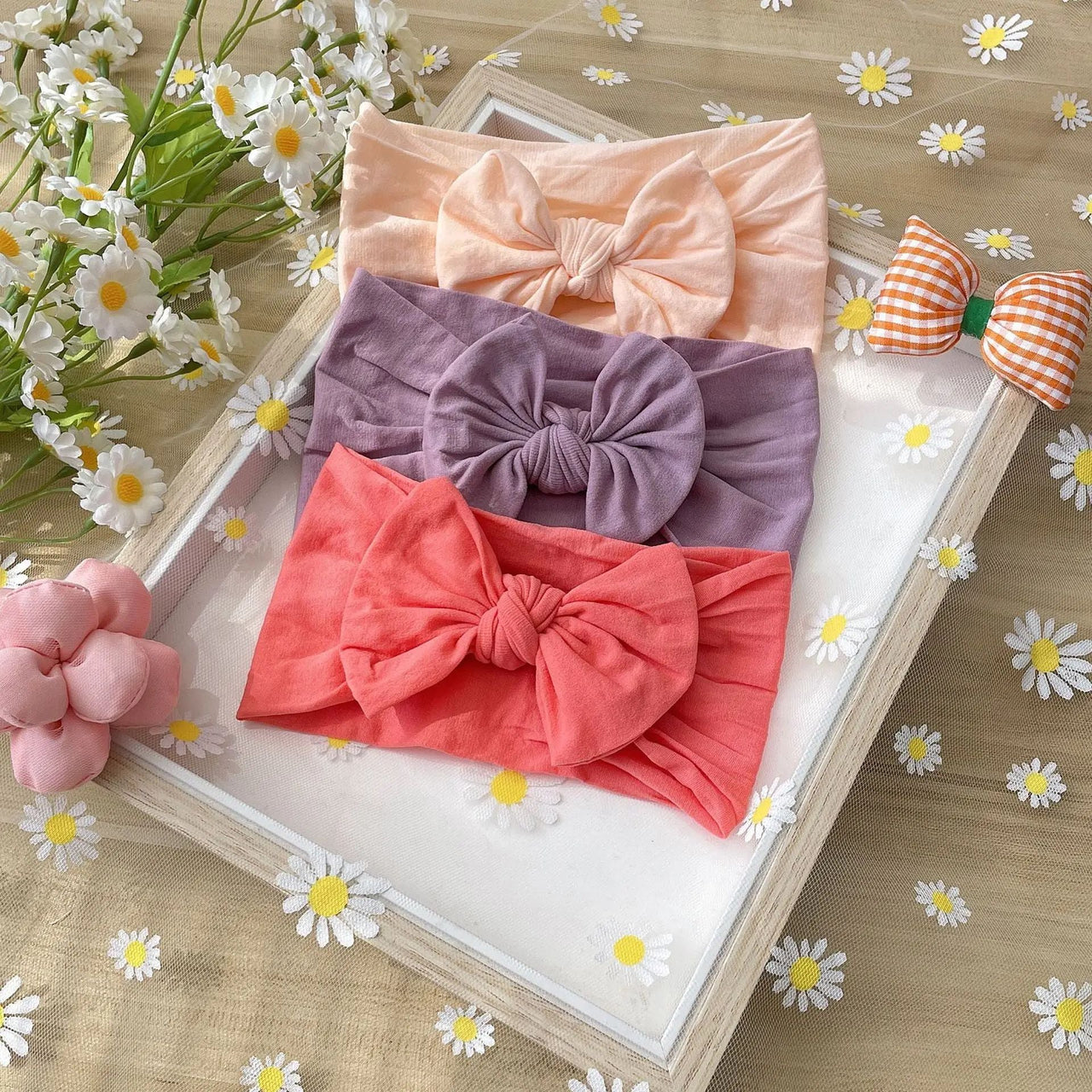 Mini Fashion – Fashionable & Soft – Kids Bow Hairbands