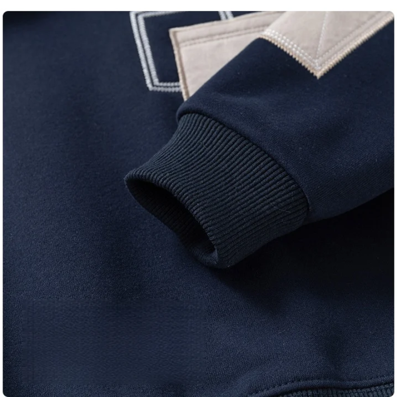 CoolJunior – Warm & Stylish – Boys' Sweater with Denim Collar