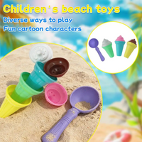 Thumbnail for BeachFun – Sand Fun & Creativity – Beach Ice Cream Scoop Play Set