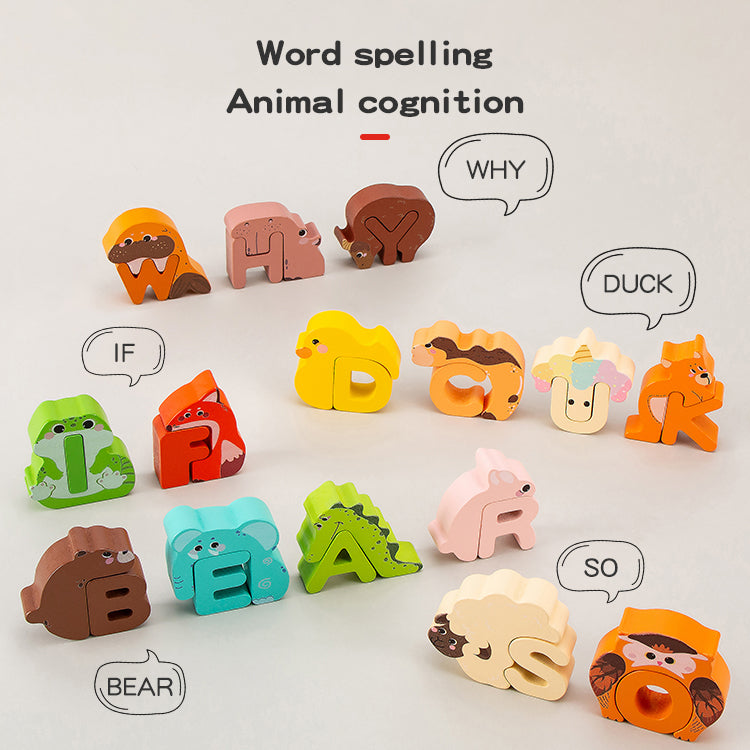 ZooLetters – Playful & Educational – Animal Alphabet Puzzle for Children
